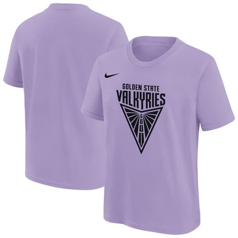 Youth Nike  Violet Golden State Valkyries Essential Logo T-Shirt
