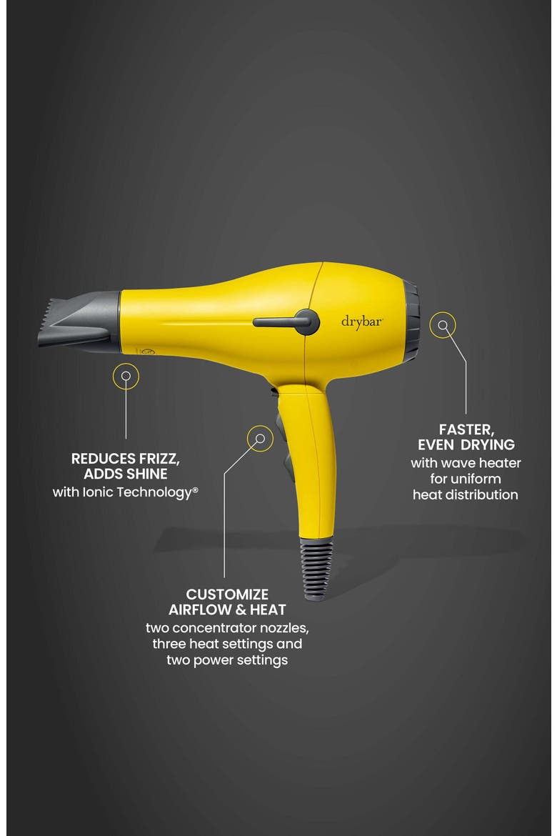 Buttercup Blow Dryer, Alternate, color, NO COLOR