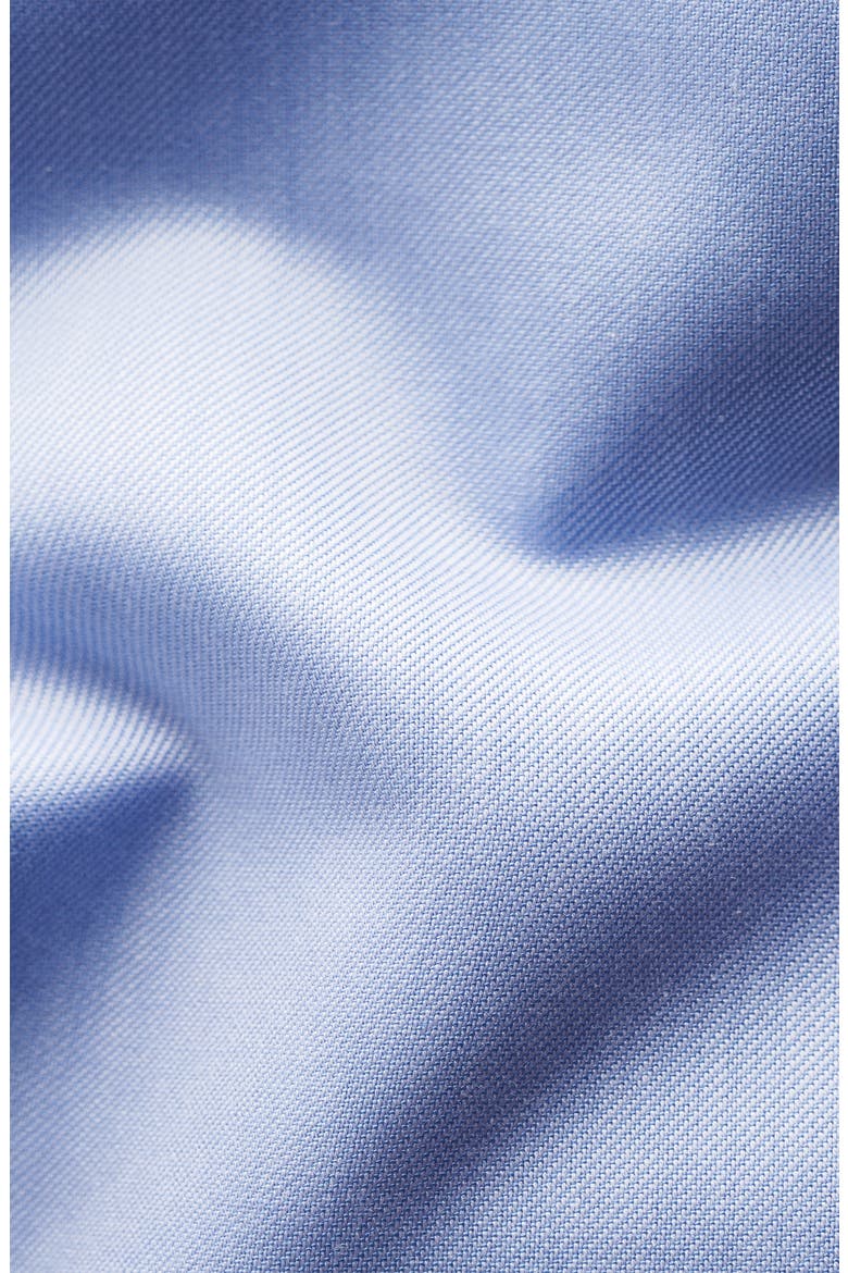 Slim Fit Cotton Twill Dress Shirt, Alternate, color, LIGHT PASTEL BLUE
