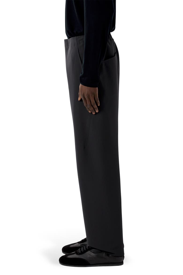 Spere Water Repellent Soft Shell Pants, Alternate, color, BLACK