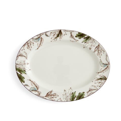 Nature's Bounty Oval Platter 16"