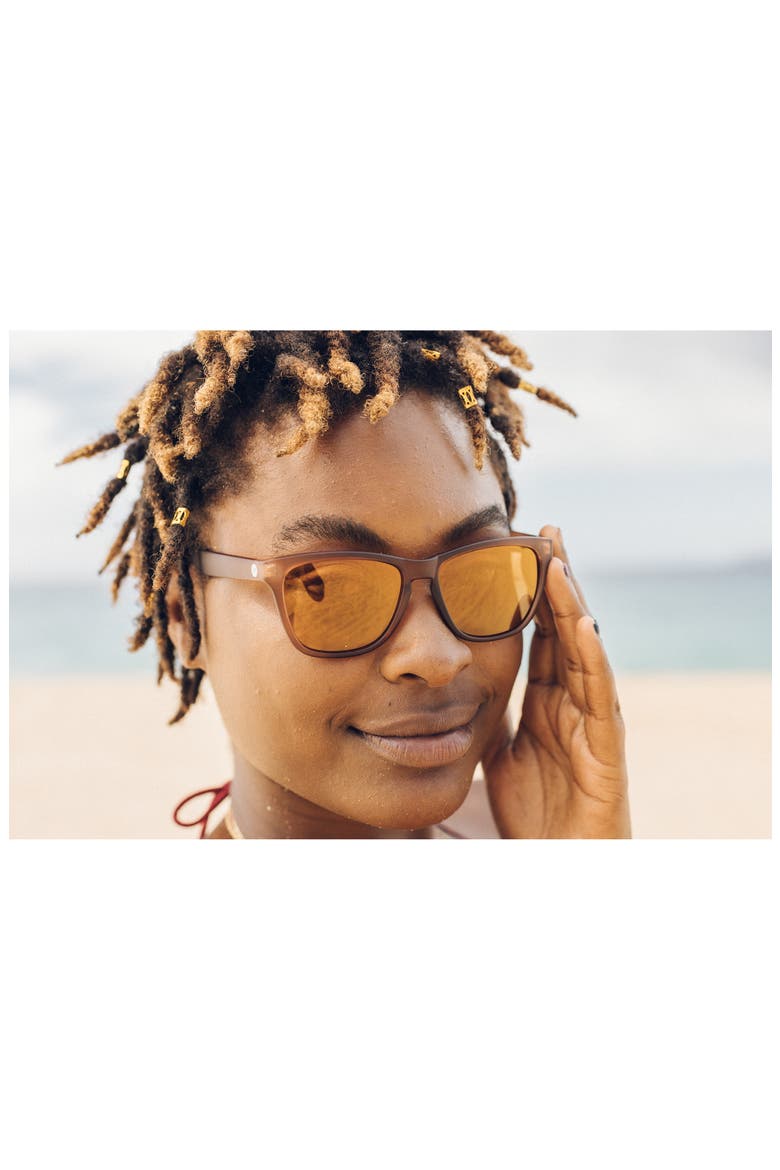 Headland 51mm Polarized Sunglasses, Alternate, color, SIENNA BRONZE