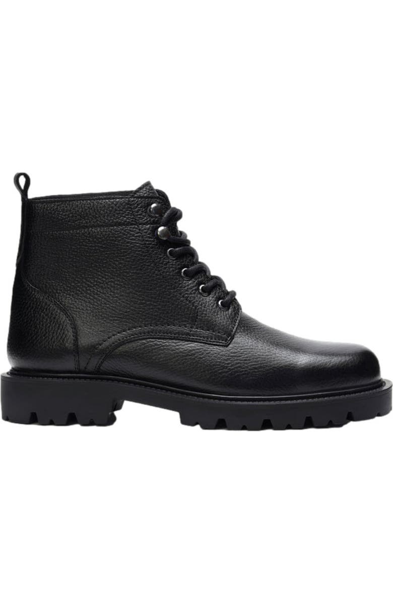 A. Veer Robert Lace-up Boot, Alternate, color, Black