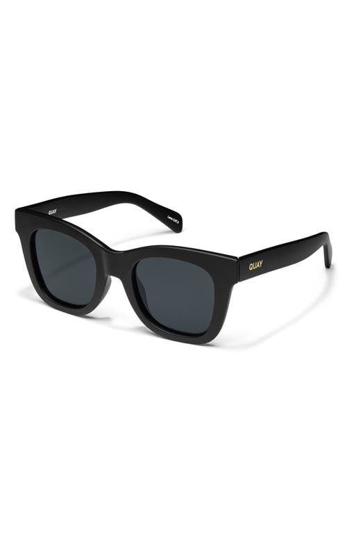 Quay Women's After Hours Sunglasses In Matte Black/smoke In Black/smoke Polarized