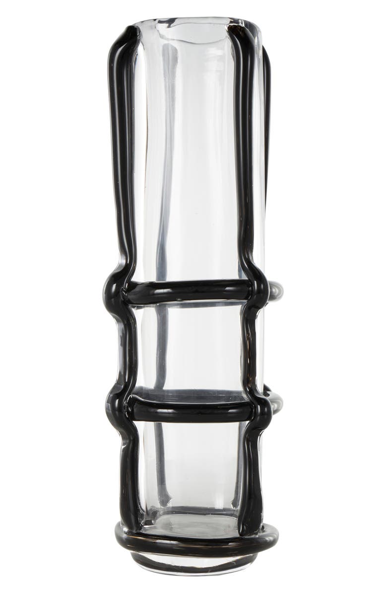 VIVIAN LUNE HOME Recycled Glass Vase, Alternate, color,