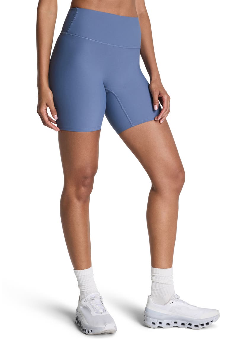SPANXsmooth™ OnForm Bike Shorts, Main, color, RAIN