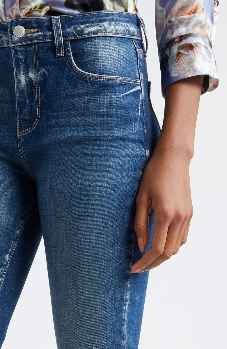 L'AGENCE Marguerite High Waist Skinny Jeans, Alternate, color, Ladera