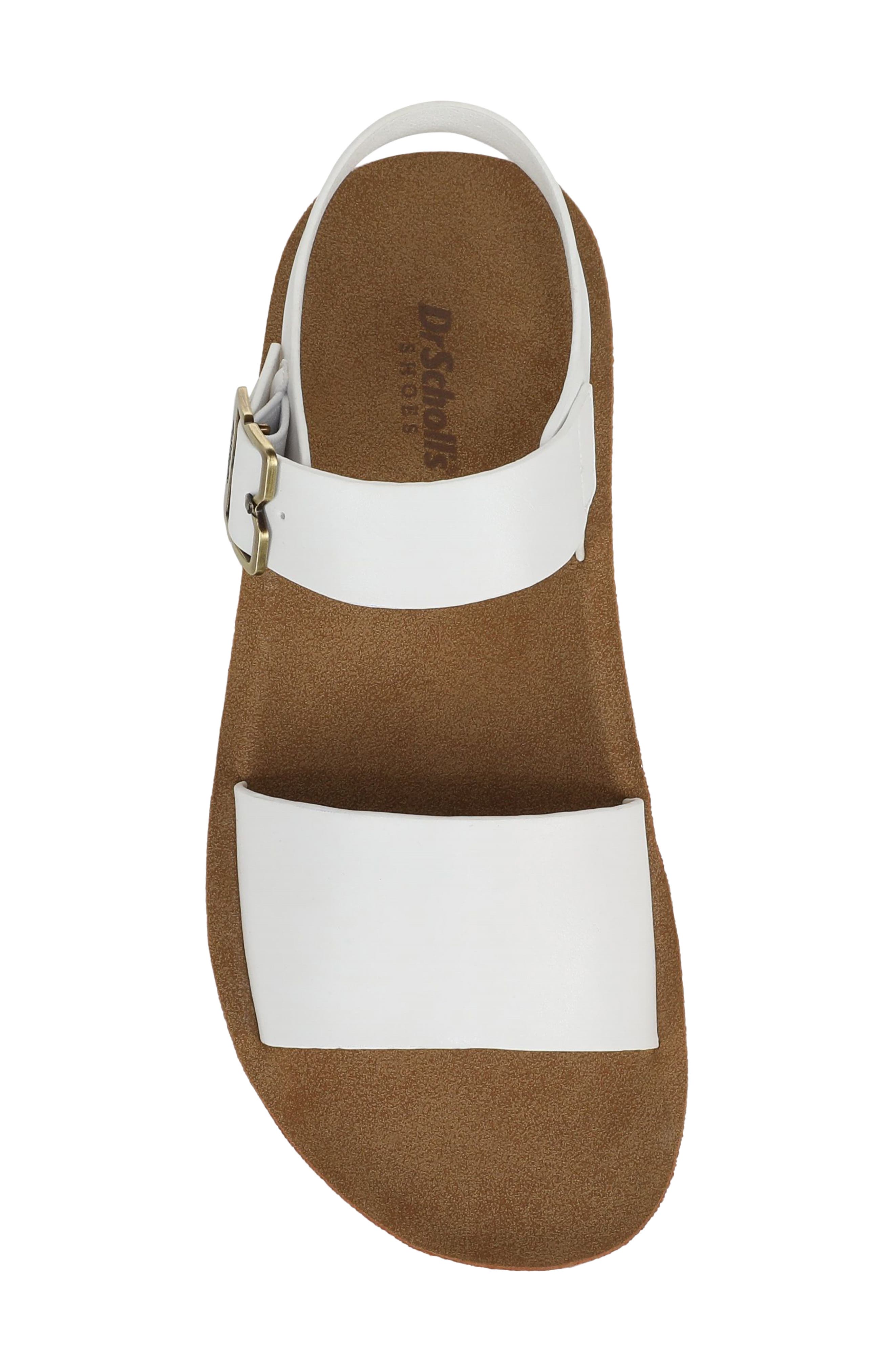 Happy Lucky Wedge Platform Sandal, Alternate, color, WHITE