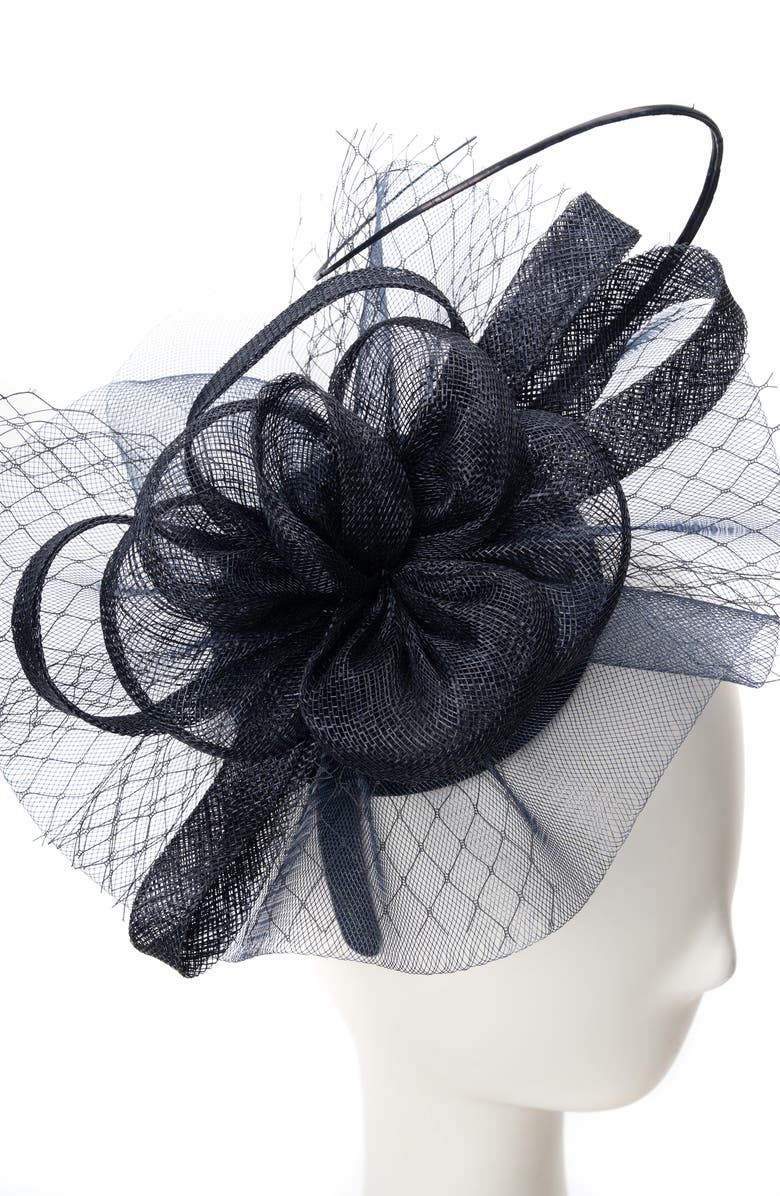 Collection XIIX Sinamay Swirl Fascinator, Alternate, color,