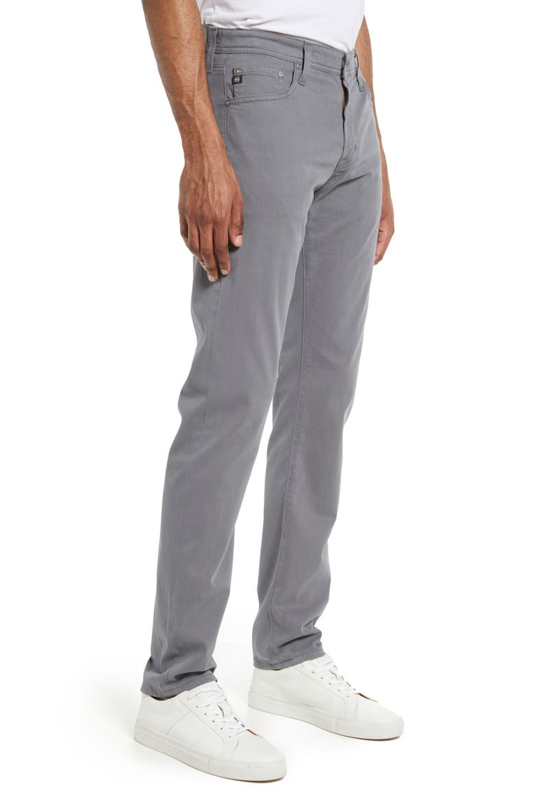 Tellis Slim Fit Sateen Pants (Nordstrom Exclusive), Alternate, color, AUTUMN FOG