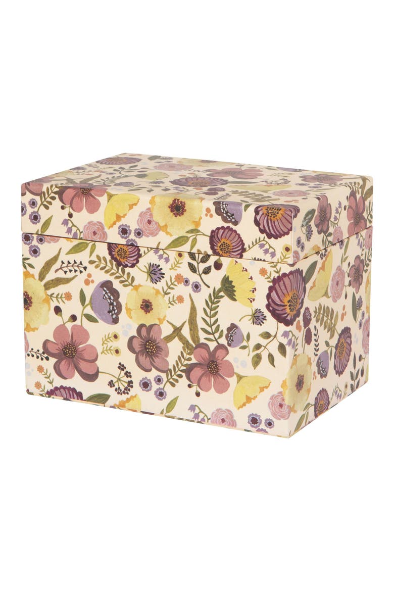 Adeline Recipe Card Box, Alternate, color, ADELINE