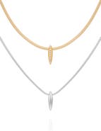 Vince Camuto Set of 2 Layered Necklaces