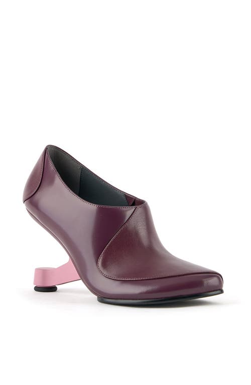 United Nude Eamz Dana Pumps In Burgundy