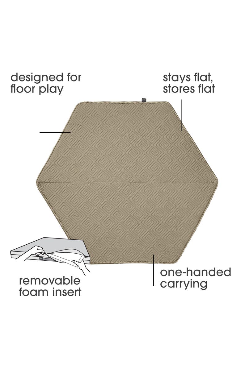 Boppy Play Mat, Alternate, color, Natural Maze