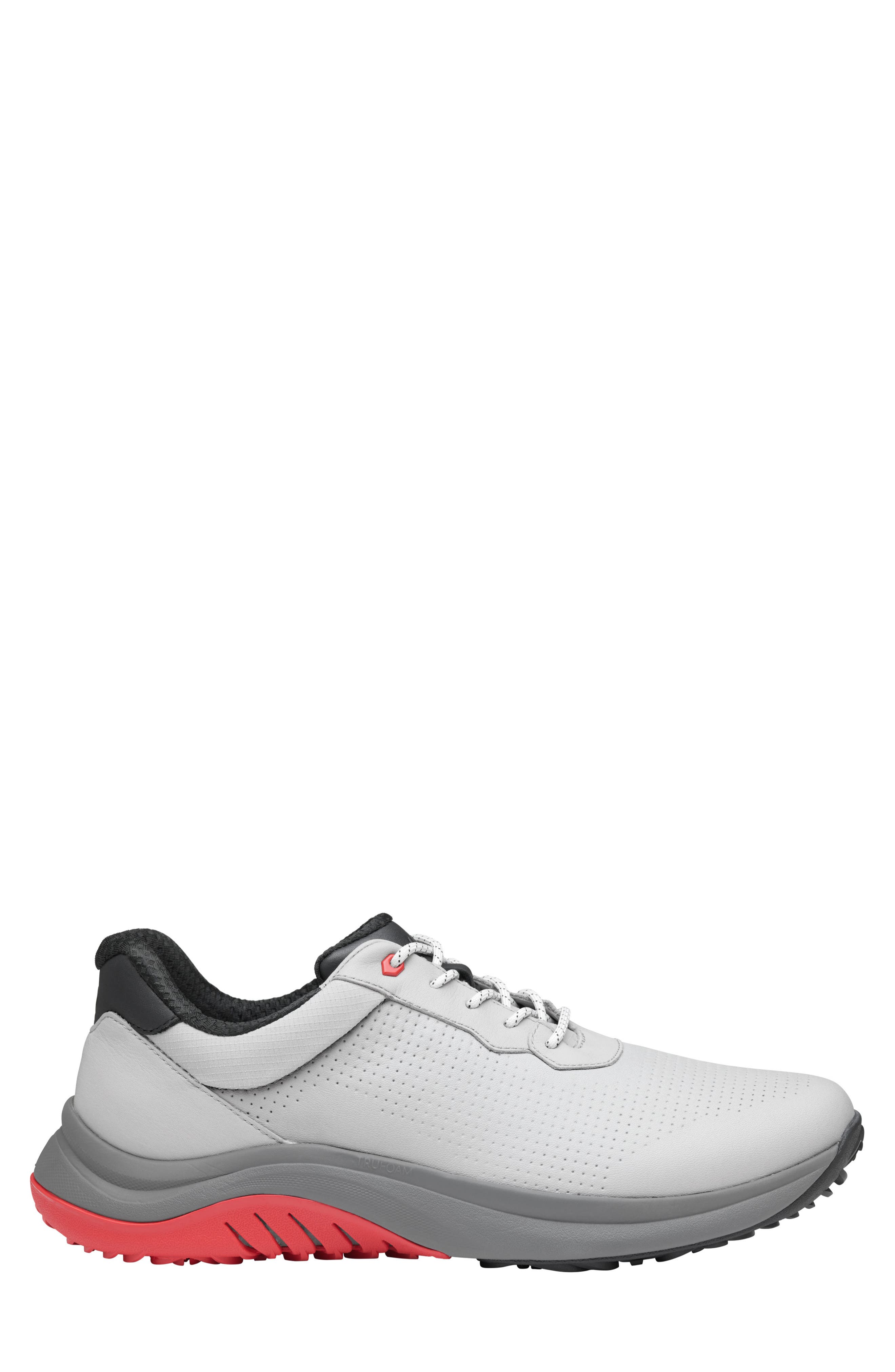 Johnston 
Murphy HT1-Luxe Hybrid Golf Shoe, Alternate, color, Light Gray Waterproof Full