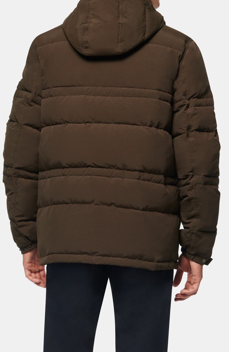 Andrew Marc Huxley Removable Hood Jacket, Alternate, color, Olive