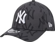 New Era Men's New Era Gray New York Yankees Halftone 39THIRTY Flex Hat