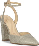 Jessica Simpson Nazela Pointed Toe Ankle Strap Pump