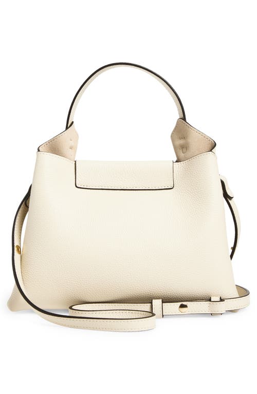 Ree Projects Elieze Leather Top Handle Bag In Sand
