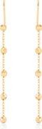 Frankie & Zoe Beaded Threader Drop Earrings