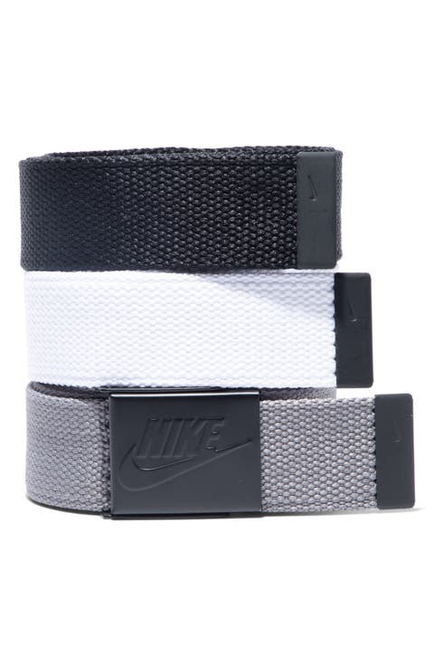 Set of 3 Webbed Belts