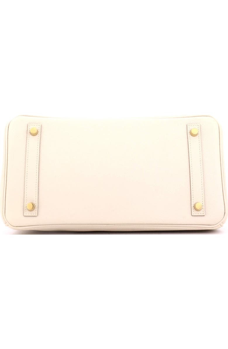 Pre-Owned Hermes Birkin Handbag Light Epsom with Gold Hardware 30, Alternate, color, Craie