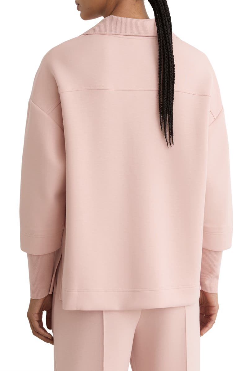 Reiss Bernie Johnny Collar Sweatshirt, Alternate, color,