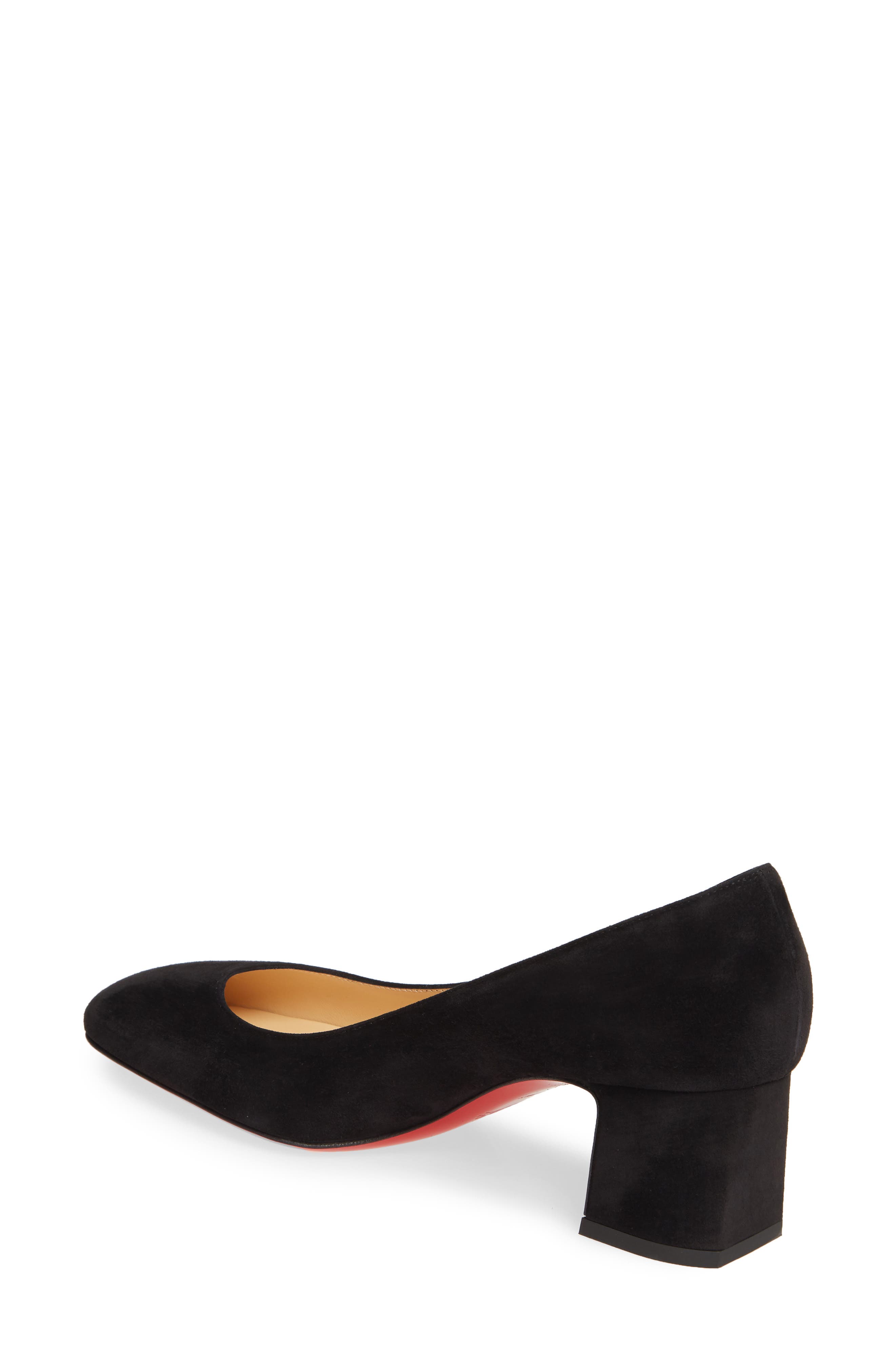 Christian Louboutin Square Toe Pump, Alternate, color, 