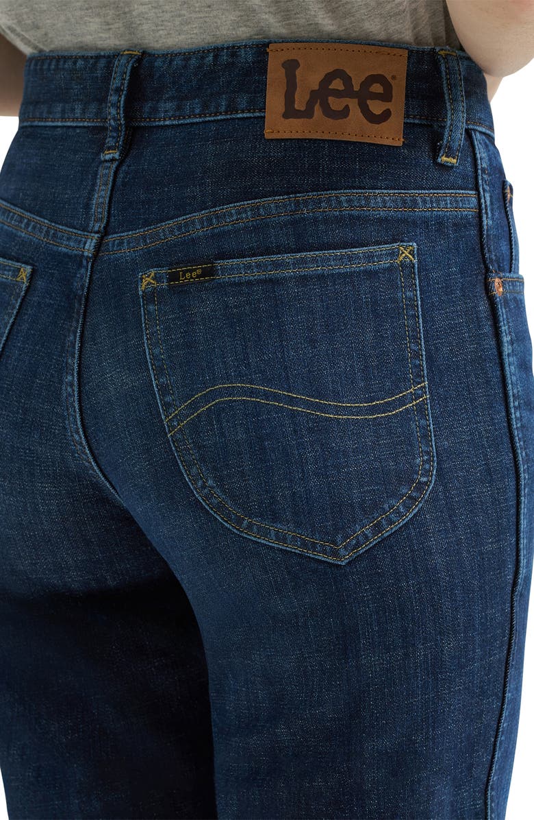 Lee Rider<sup>™</sup> Slim Straight Leg Jeans, Alternate, color, Valiant Indigo