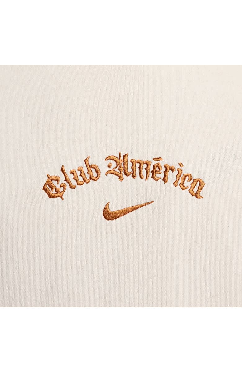 Nike Men's Nike Cream Club America CA x CA Club Fleece Pullover Hoodie, Alternate, color, Cream