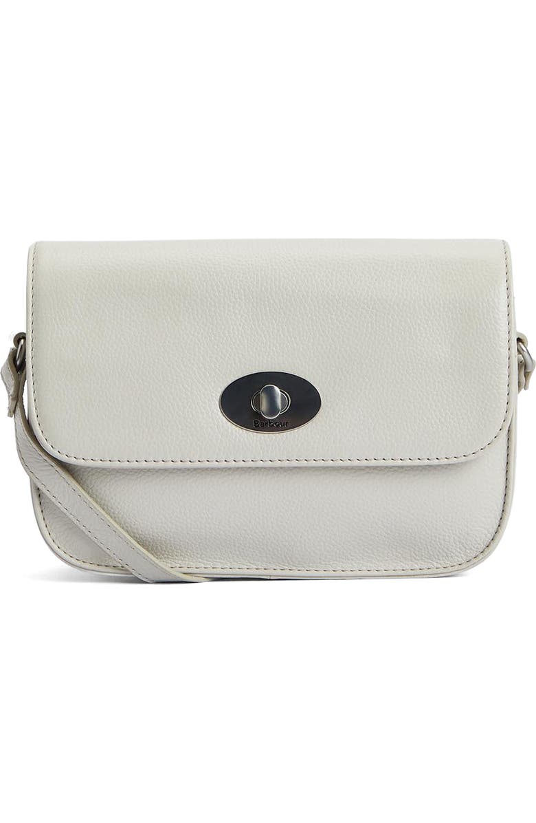 Barbour Isla Leather Crossbody Bag, Main, color,