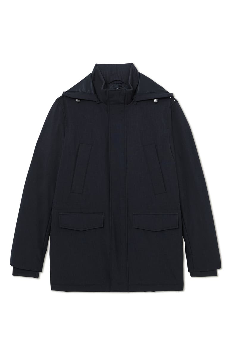 Reiss Lord Padded Coat with Removable Hood, Alternate, color, 