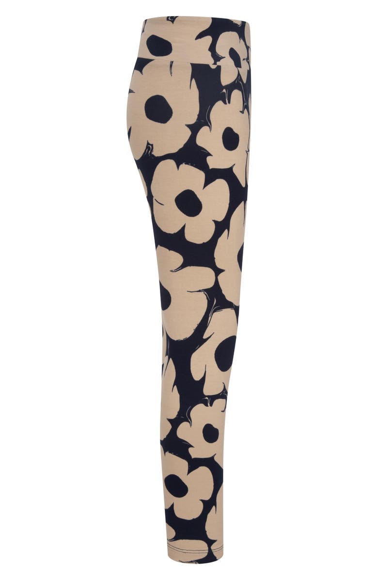 Nike Kids' Floral Leggings, Alternate, color, Black