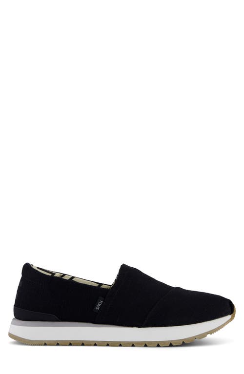 Toms Alpargata Resident Plus Slip-on Sneaker In Black