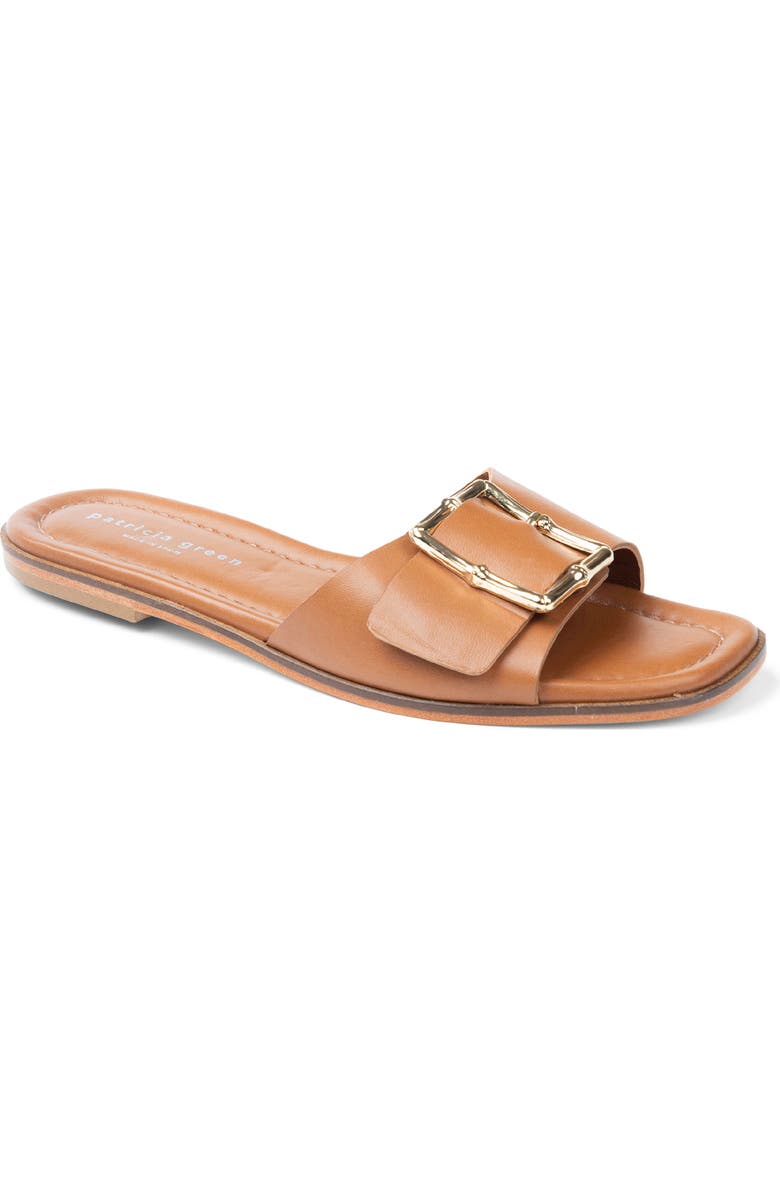 patricia green Berkley Bamboo Buckle Slide Sandal, Main, color,