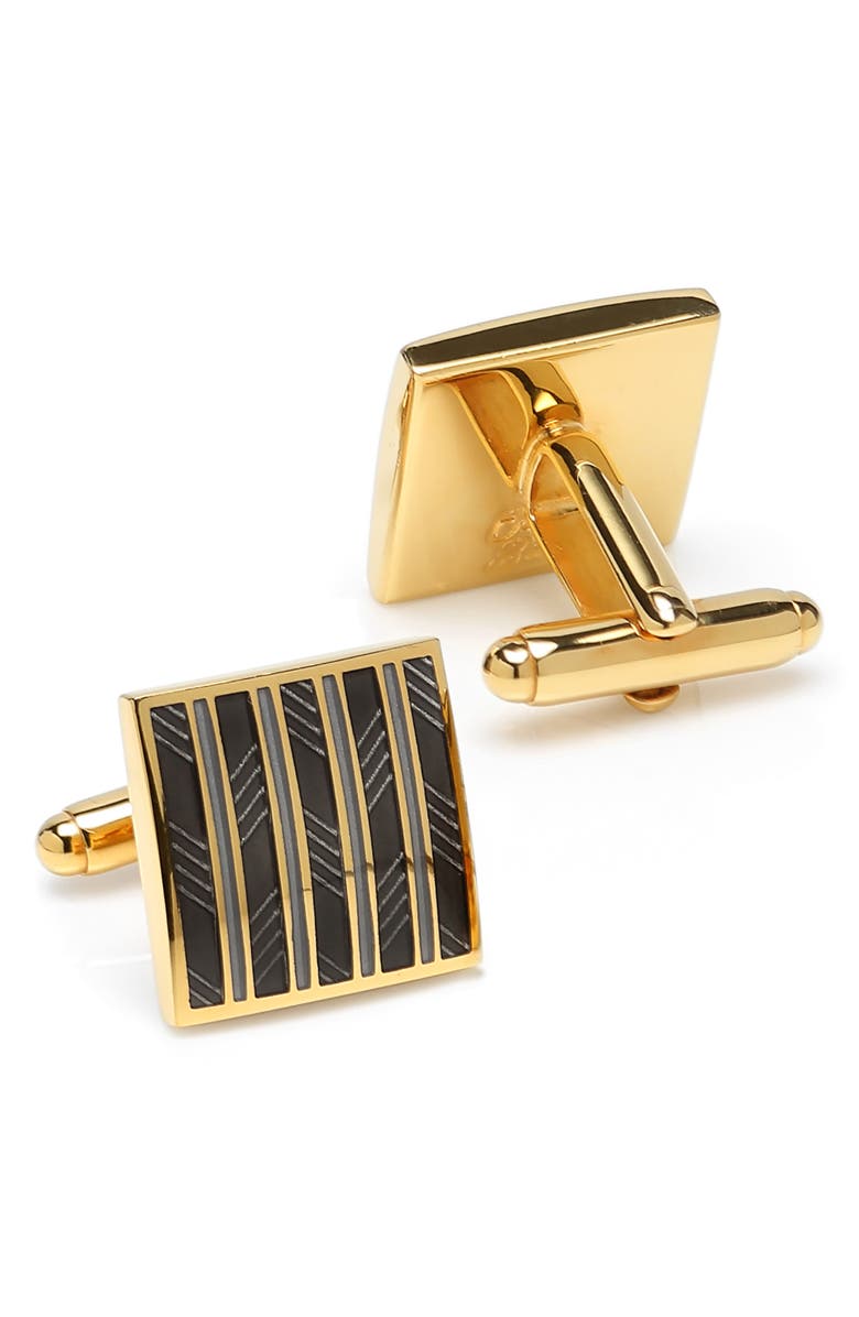 Cufflinks, Inc. Stripe Square Cuff Links, Alternate, color,