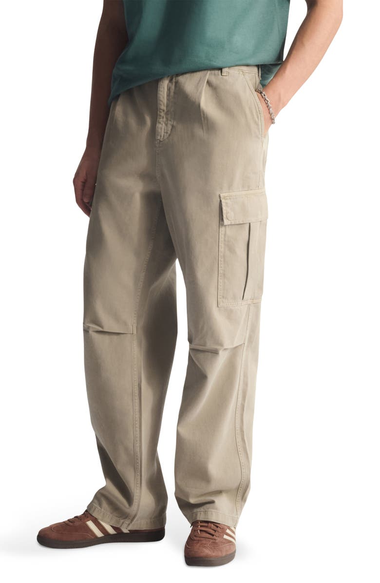 Brooklyn Industries Loose Fit Cargo Pants, Alternate, color, Winter Twig