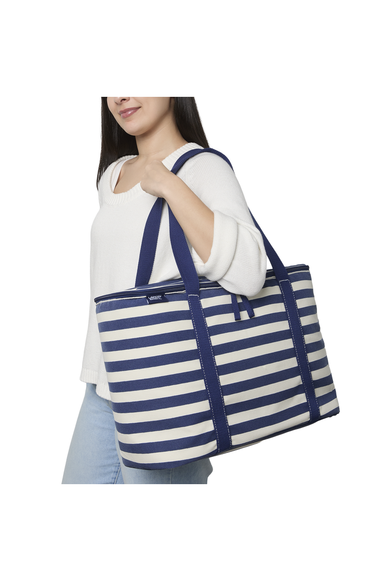 Rectangular Large Cooler Bag Insulated 8 Gal, Alternate, color, Navy