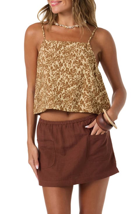 Matilda Leopard Floral Camisole