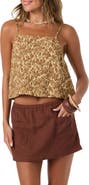 O'Neill Matilda Leopard Floral Camisole