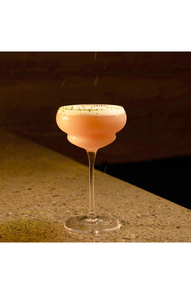 Luigi Bormioli Nick & Nora Backdoor '20s Set of 4 Cocktail Glasses, Alternate, color, Clear