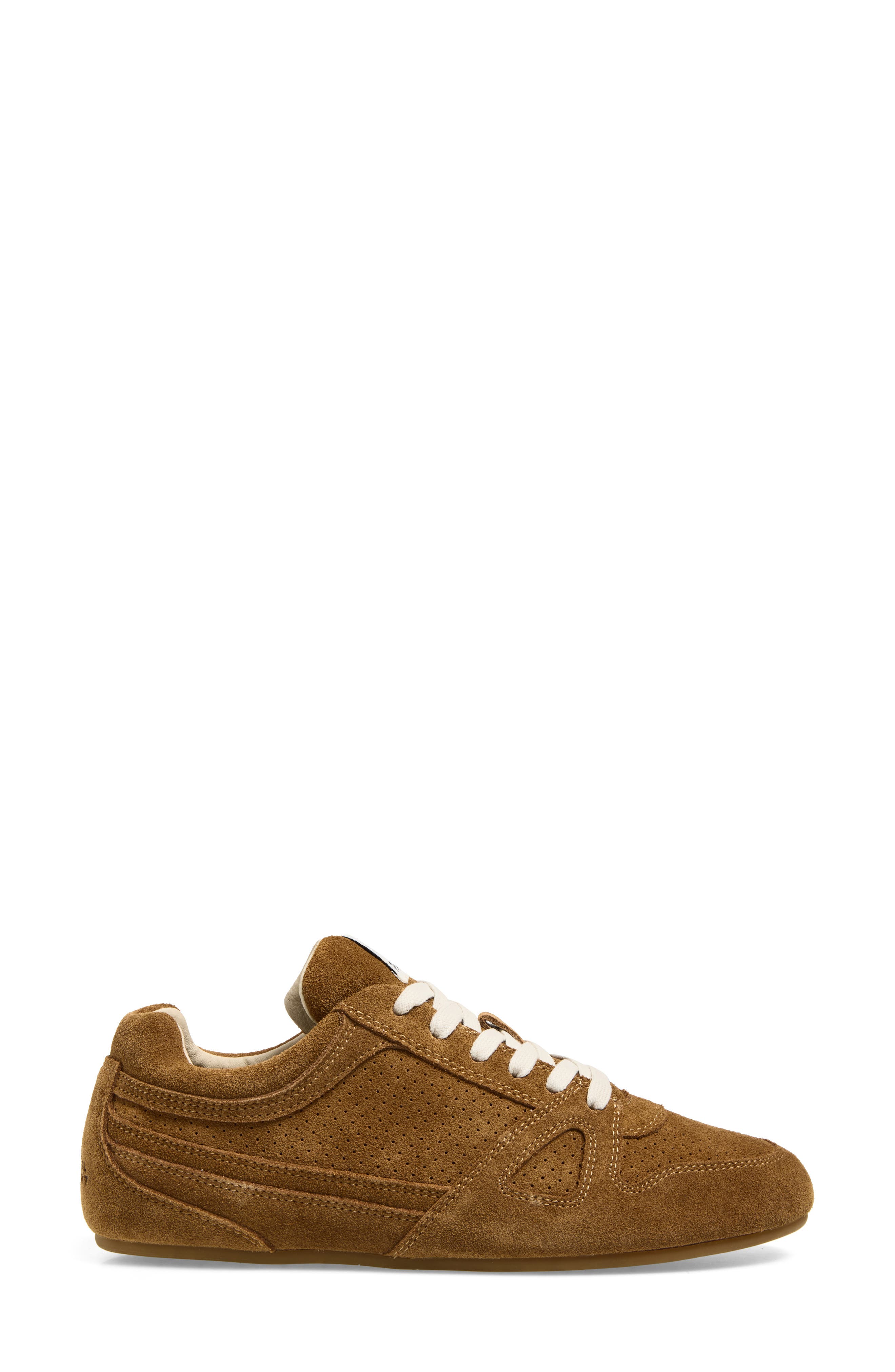 Isabel Marant Senny Low Top Sneaker, Alternate, color, Cognac