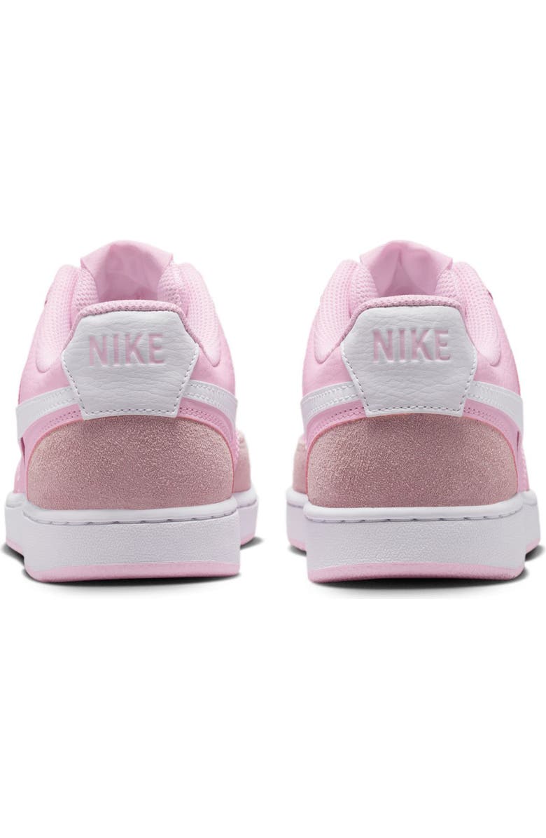 Nike Court Vision Low Sneaker, Alternate, color, Pink Foam/ White