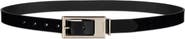 Cole Haan Elongated Buckle Leather Belt