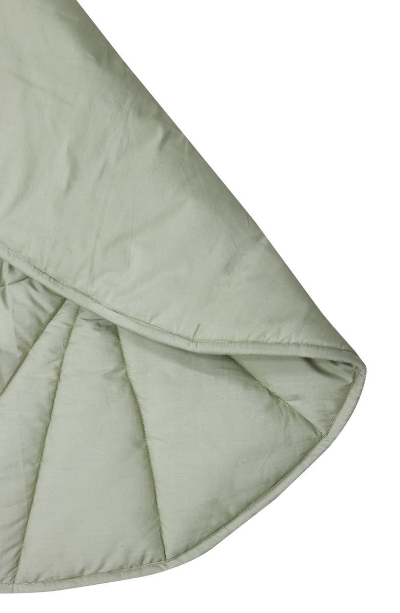 Lorena Canals Water Lily Organic Play Mat, Alternate, color, Olive