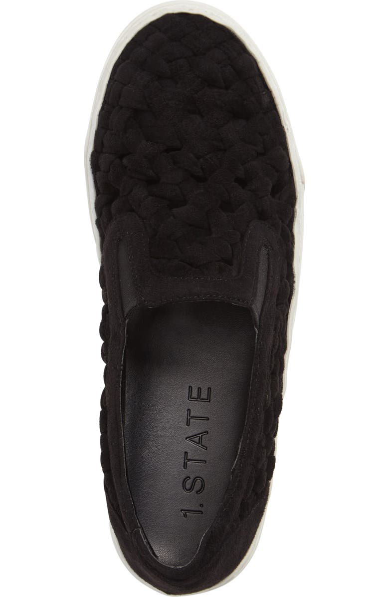 1.STATE Delphin Braided Slip-On Sneaker, Alternate, color,
