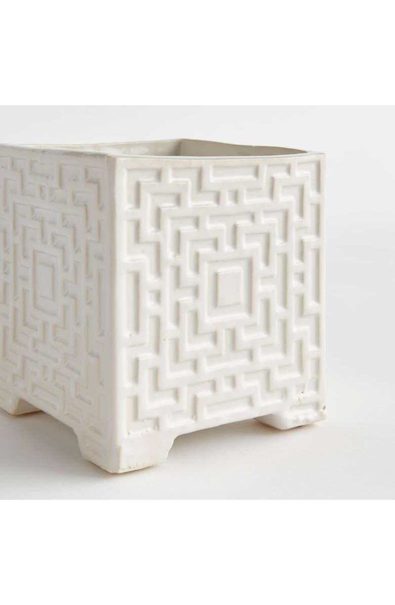 Napa Home & Garden Mazie Pot, Alternate, color, White