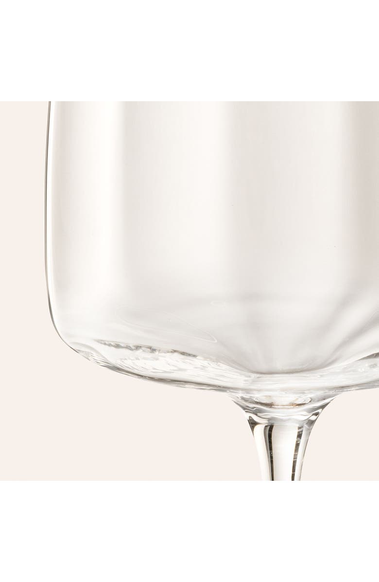 Zsa Zsa Zsu Poznan Glass Red Wine Glass 22 Oz. Transparent Set Of 2, Alternate, color, Clear