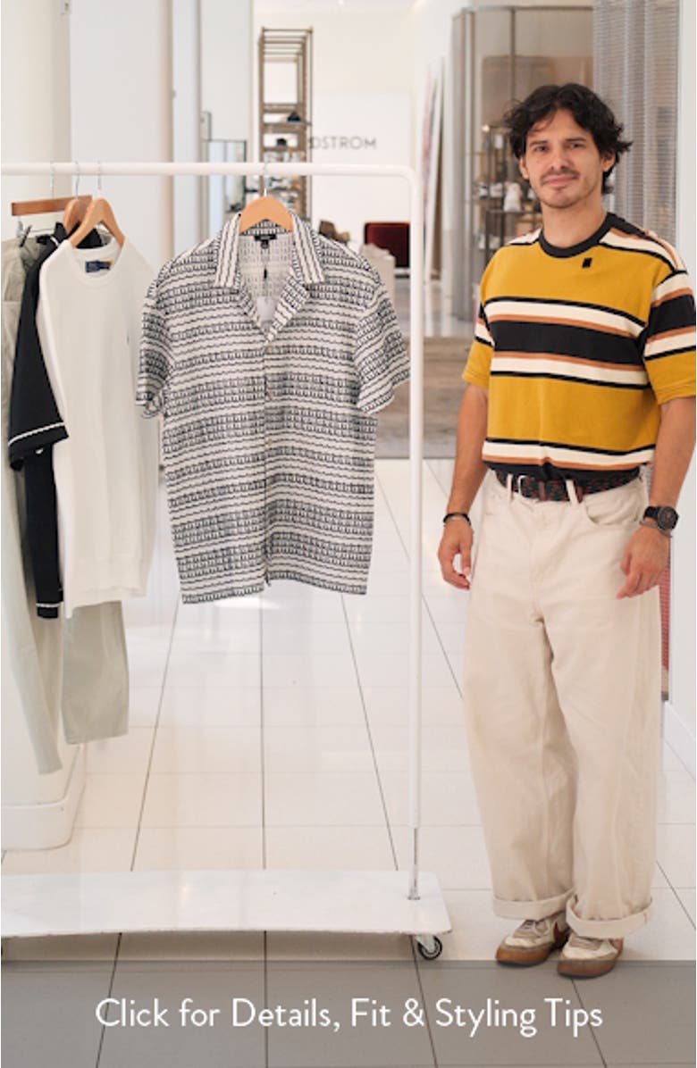 Chez Crochet Camp Shirt, sales video thumbnail