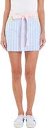 English Factory Sports Club Colorblock Stripe Cotton Blend Skort